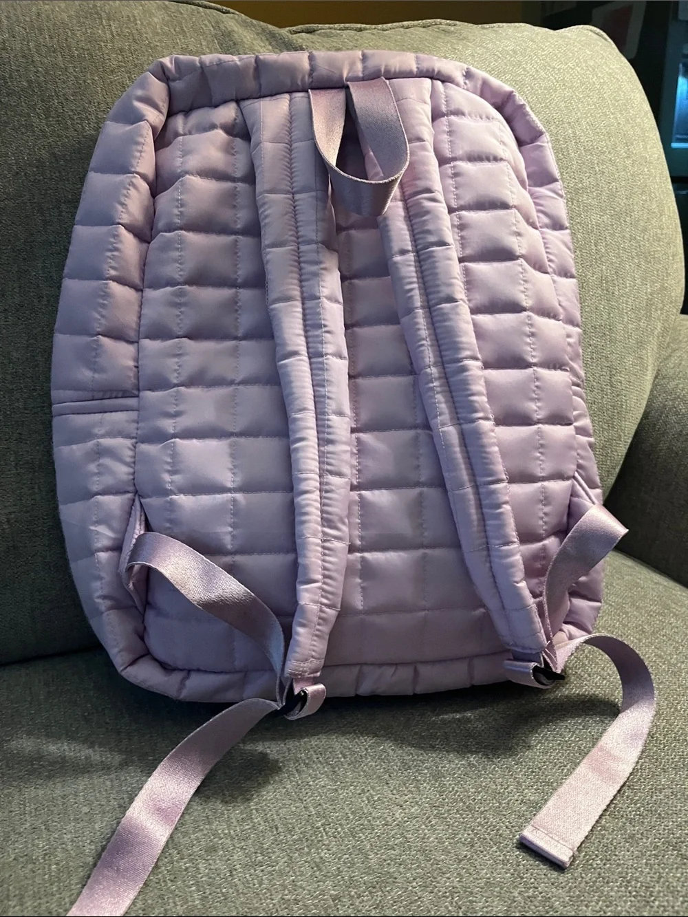 Ashland Quilted Lilac Backpack